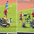 Valjak pregazio poznatog fudbalera: Bizarna situacija na stadionu, svi su se hvatali za glavu
