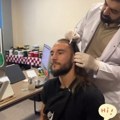 (Foto) Gudelj otišao na transplantaciju kose u Turskoj: Fudbaler pokazao kako izgleda proces pripreme - odlučio se za promenu