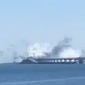 SCALP razneo nov novcat ruski brod Eksplozija u krimskoj luci, nije ni stigao da se priključi Crnomorskoj floti (video)