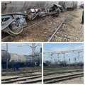 Dnevnik saznaje: Nesreća kod Rume 4 vagona s fosfornom kiselinom iskočila iz šina Čekaju se stručnjaci (foto)