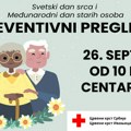 Besplatni zdravstveni pregledi u centru Ivanjice povodom Svetskog dana srca