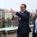 Vučić i Tramp Mlađi na terasi Predsedništva: „Mogao je da oseti deo energije“