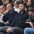 Sin Željka Obradovića gleda Partizan u Areni: Došao je na prvi meč posle tatinog odlaska