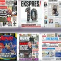 Naslovne strane sutrašnjih novina: Prelistavanje štampe za petak, 24. april 2026. godine