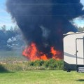 SAD: F-16 se srušio i zapalio tokom vežbe u Mičigenu