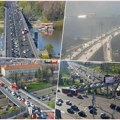 Jutarnji špic u Beogradu: Vozila mile na Brankovom mostu, evo kako je u ostalim delovima grada (foto)