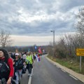 Studenti i maturanti na maršu ka Beogradu, trenutno se odmaraju u selu Radovanje