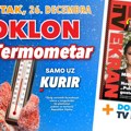 U petak, 26. decembra uz Kurir – stižu TV ekran i praktični termometar za svaki dom!