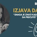Izjava dana: „Snaga je znati kada treba da prećutiš“
