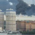 "Nestalo je sunce iznad Moskve": Crni dim prekrio nebo nakon ukrajinskih udara, snimci sve govore