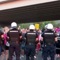 Blokada u Čačku, Žandarmerija kod naplatne rampe