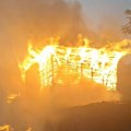 Vatra progutala celo selo na jugu Srbije