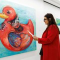 "Ide maca oko tebe…": Otvorena izložba slika i crteža Selene Vicković u galeriji Novembar