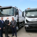 Pet novih kamiona za JKP „Vidrak“ – donacija Italije vredna 729.500 evra
