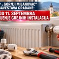 Pripreme za grejnu sezonu u Gornjem Milanovcu: od 11. septembra pražnjenje instalacija daljinskog grejanja