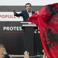 Novi skandal U režiji Prištine! Zastava "velike Albanije" ponovo na mitingu u Tetovu!