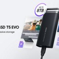 Samsung predstavlja novi prenosivi SSD T5 EVO koji nudi kapacitet od 8 TB u kompaktnom dizajnu
