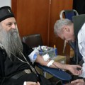 Patrijarh Porfirije dao krv u okviru akcije dobrovoljnog davanja krvi: "Važno je da budemo solidarni"