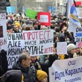 Protest na platou ispred Filozofskog fakulteta: Aklamacijom proglašen generalni štrajk