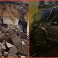 Šok snimak iz kuće u koju je uleteo Auto! Detalji karambola na Tošinom Bunaru, u tom trenutku u sobi spavala starija žena…