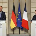 Pariz demantuje da je kokain bio na stolu Makrona, Merca i Starmera: To je bila maramica
