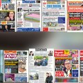 Naslovne strane današnjih novina: Prelistavanje štampe za četvrtak, 5. jun 2025. godine