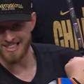 Postao NBA šampion, svi posle finala pričaju o njegovom sinu: Toliko se smorio da je zaspao u rukama svog tate