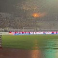 Nacizam živi u Splitu! Oluja ugasila struju na Poljudu: Torcida skandira "ajmo, ustaše" i "za dom spremni"