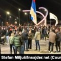 Doček studenata u blokadi i skup pristalica vlasti na zapadu Srbije
