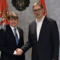 Vučić sa Rodom Blagojevićem: Srdačan razgovor sa jednim od najbližih prijatelja i saradnika predsednika SAD