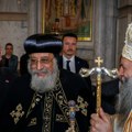 Patrijarh Porfirije dočekao koptskog patrijarha