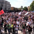 Studentski protest u Šapcu – odata pošta stradalima u padu nadstrešnice