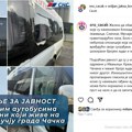 SNS optužio Čačane da su razlupali autobuse, snimci pokazuju da je to laž (VIDEO)