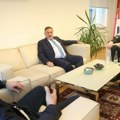 Poseta prijatelja: Predsednik OKS Dejan Tomašević ugostio prvog čoveka EOK