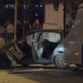 (Foto) ima teško povređenih: Najnoviji detalji žestokog sudara dva automobila i autobusa u Novom Pazaru: Jedno vozilo potpuno…
