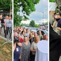 Vernici i dalje strpljivo stoje u najdužem redu za molitvu Patrijarh Porfirije dan i noć sa verujućim narodom (foto/video)