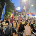 Protest u Valjevu ispred zgrade Višeg suda
