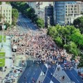 Slika iz vazduha: Evo koliko je okupljenih na političkom protestu u Beogradu (foto)