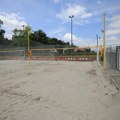 Rekonstruisani tereni za sportove na pesku u Velikom parku (FOTO)