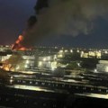 Noćni napad na Taganrog: požar u luci posle udara dronova
