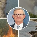 Гламочић о Дунаву и пожару у Делиблатској пешчари: Изгледа као хорор-филм, а водостај наставља да пада