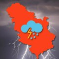 Srbiju očekuje novi talas pljuskova sa grmljavinom: Otkrivamo koje će delove zemlje pogoditi i kada