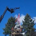 Tvrtko i Kotromanić na konju stigao u banjaluku: Spomenik će krasiti najveći kružni tok u gradu (video)