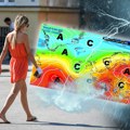 (Mapa) evo kada tačno pljuskovi stižu u Srbiju: Temperatura pada, moguće nevreme, a onda sledi još duži i jači toplotni talas!…