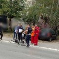 Crveni kombi srušio biciklistkinju u Radničkom naselju i povredio je