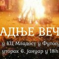 Badnje veče u Futogu: Tradicionalno okupljanje ispred Kulturnog centra „Mladost”