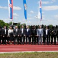 Brkić i Urkiza na prikazu vežbe UKP u Makišu