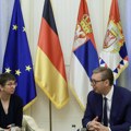 (Foto) Vučić sa Anke Konrad: "Oproštajna poseta potvrdila posvećenosti daljem jačanju saradnje Srbije i Nemačke"