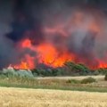 Požar kod Pljevalja: Domaćinstva ugrožena, jak vetar otežava gašenje