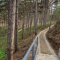 Izgrađena trim-staza: Mesto za šetnju i vežbanje na Hisaru